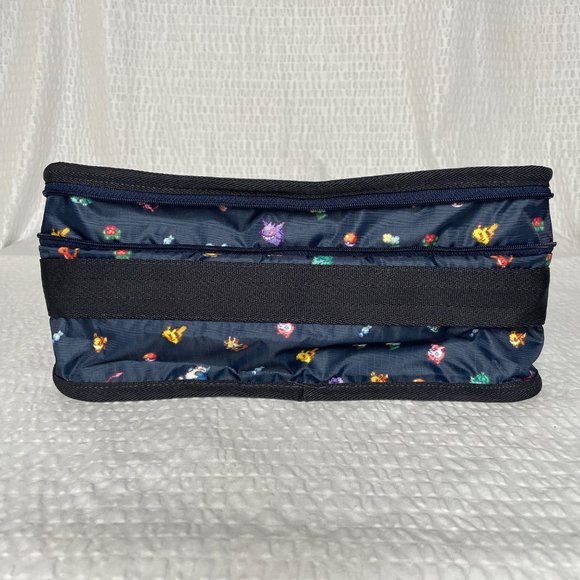 LeSportsac Deluxe Everyday Bag with Pouch 8-Bit Pokemon Characters - NWT - Picture 6 of 9